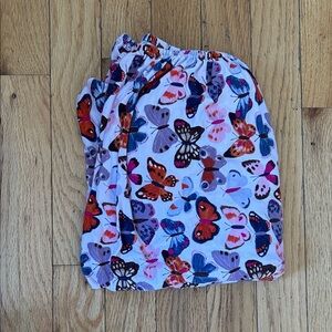 Little Sleepies Purple Butterfly Standard Fitted Crib Sheet